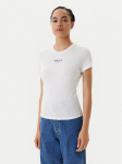 Tommy Jeans T-s&auml;rk Essential DW0DW20913 Valge Slim Fit