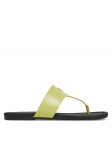 Calvin Klein Jeans Varbavahesandaalid Flat Sandal Toepost Mg YW0YW01691 Roheline