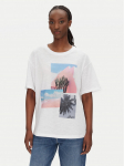 BOSS T-s&auml;rk C_Eband_4 50540433 Valge Relaxed Fit
