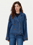 JJXX Teksajakk Carlie 12269054 Sinine Regular Fit