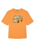United Colors Of Benetton T-s&auml;rk 3I1XC10P6 Oranž Regular Fit
