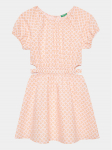 United Colors Of Benetton Igap&auml;evane kleit 4XTWCV019 Oranž Regular Fit 130