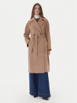 Weekend Max Mara Kevad-s&uuml;gis mantel Cascia 2525016072 Beež Regular Fit