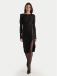 PINKO Kokteilikleit Almundenta Abito 106126 A2ZU Must Regular Fit
