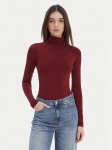 Wolford Bodi Colorado 75083 Bordoopunane Slim Fit M