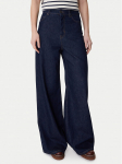 Weekend Max Mara Teksad Vega 2615181041 Tumesinine Wide Leg