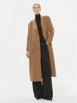 Elisabetta Franchi Villane mantel CP-43D-36E2-V840 Pruun Regular Fit