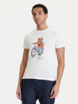 Polo Ralph Lauren T-s&auml;rk 710B16612002 Valge Regular Fit