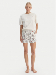 Tommy Hilfiger Pidžaama UW0UW05760 Beež Regular Fit
