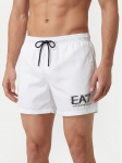 EA7 Emporio Armani Ujumis&scaron;ortsid 7M001678 AF21069 U0002 Valge Regular Fit