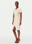 Rinascimento Kokteilikleit CFC0127893003 Beež Slim Fit