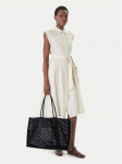 Calvin Klein K&auml;ekott Emblem Mesh Xl Tote LV04F3422G Must