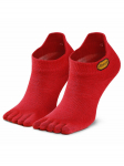 Vibram Fivefingers L&uuml;hikesed sokid Athletic No Show S18N04 Punane