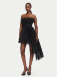 KARL LAGERFELD Kokteilikleit B3W13022 Must A-Line Fit