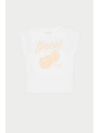 Guess T-s&auml;rk J5GI00 K6YW4 Valge Regular Fit