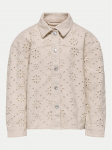 Kids ONLY Teksajakk Elsa 15341154 Beež Regular Fit