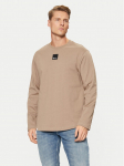 Karl Lagerfeld Jeans Pikkade varrukatega T-s&auml;rk A1M17043 Beež Regular Fit