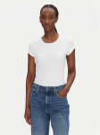 BOSS T-s&auml;rk 50536871 Valge Regular Fit