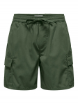 Only & Sons Spordi&scaron;ortsid Kal 22034462 Roheline Slim Fit S