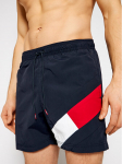 Tommy Hilfiger Ujumis&scaron;ortsid UM0UM02048 Tumesinine Slim Fit