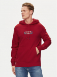 Tommy Hilfiger Pluus Track Graphic MW0MW34445 Punane Regular Fit