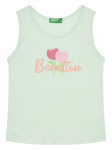 United Colors Of Benetton Top 3I1XGH012 Roheline Regular Fit