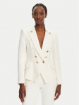 Elisabetta Franchi Pintsak GI-162-52E2-V760 Valge Regular Fit 40