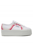 Superga Tenniskingad Round Stripes 2790 S4128TW Valge
