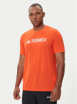 adidas T-s&auml;rk Terrex Multi Climacool Logo Tech JI9236 Oranž Regular Fit S