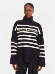 LOLA CASADEMUNT Golf LF2511026 Tumesinine Loose Fit