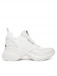 MICHAEL Michael Kors Tossud Zuma Mixed-Media Trainer 43F5ZUFP3L Valge