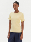 Tommy Hilfiger T-s&auml;rk New Cody WW0WW40587 Kollane Slim Fit