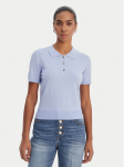 Fracomina Polo s&auml;rk FR26ST7003K524R9 Helesinine Regular Fit