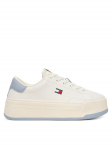 Tommy Hilfiger Tossud Tjw Script Cupsole Flatform EN0EN02961 Ekr&uuml;&uuml;v&auml;rv 36