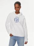 Tommy Jeans Pluus DW0DW17792 Valge Boxy Fit XS
