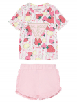 Guess Komplekti kuuluvad t-s&auml;rk ja &scaron;ortsid A6GG02 K6YW4 Roosa Regular Fit