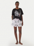 DKNY Pidžaama YI50108 Must Regular Fit