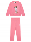 adidas Komplekti kuulub pluus ja retuusid Disney Minnie Mouse JL9201 Roosa Regular Fit