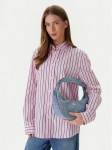 Calvin Klein K&auml;ekott Denim Soft Crescent Sm LV04F3207G Sinine