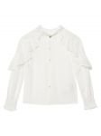 Abel & Lula S&auml;rkpluus 5615 Valge Regular Fit