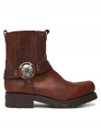 NEW ROCK Poolsaapad M-7605-S20 Pruun
