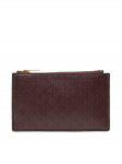 Calvin Klein Rahakott Emblem Aop Top Zip Cardcase LV04F1084G Pruun