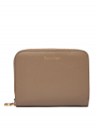 Calvin Klein Rahakott Ck Medium Flap Zip Around LV04F1075G Beež