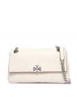 Tory Burch K&auml;ekott Charlie Quilted 185829 Kreemjas