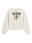 Guess Pluus J6BQ20 K8007 Kreemjas Regular Fit
