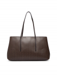 Calvin Klein K&auml;ekott Emblem Aop Medium Work Tote LV04F3786G Tumepruun