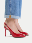 Nine West Sandaalid EO-TS6376-01 Tumepunane