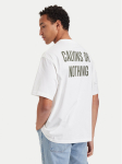Calvin Klein Jeans T-s&auml;rk Calvins Or Nothing LV04RH825G Valge Regular Fit