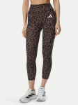adidas Retuusid Optime Essentials 3-Stripes KZ2520 Pruun Slim Fit
