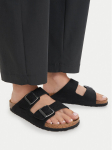 Birkenstock Pl&auml;tud Arizona SFB 1019035 Must